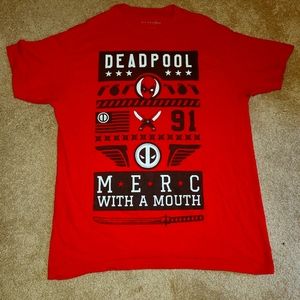Marvel Deadpool T shirt Large